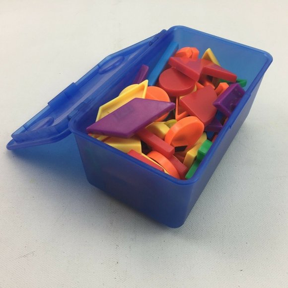 Magnetic Shapes Geometric Educational Learning Imagination Play Toys PreK - Picture 2 of 4